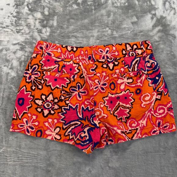 Ann Taylor‎ LOFT Women's Floral Shorts Size 4 Multicolor - Picture 2 of 8